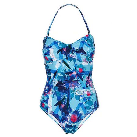 Womens Floral One Piece Dress Swimwear