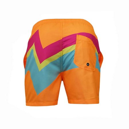Orange Neon Mens Stylish Swimwear